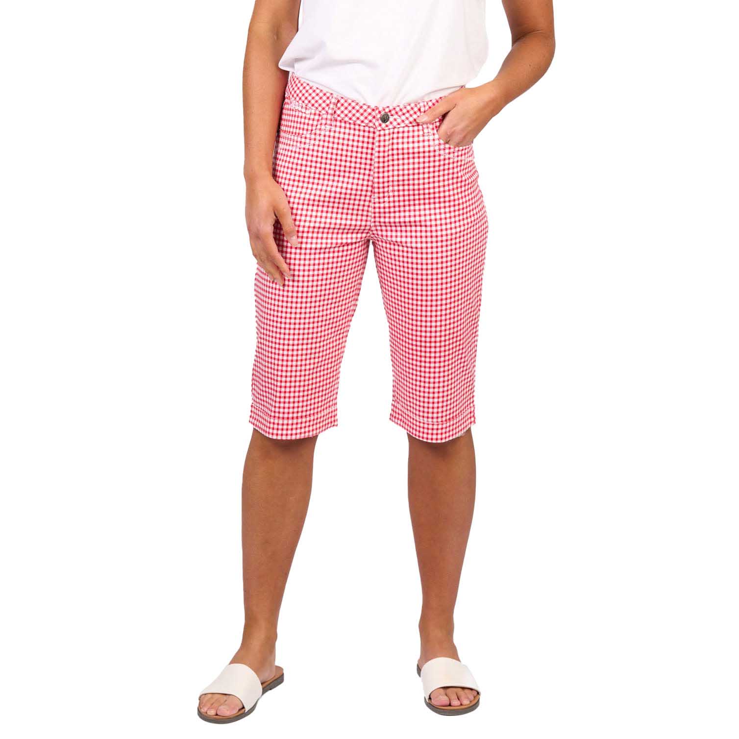 Vassalli Printed Lightweight Straight Leg Short